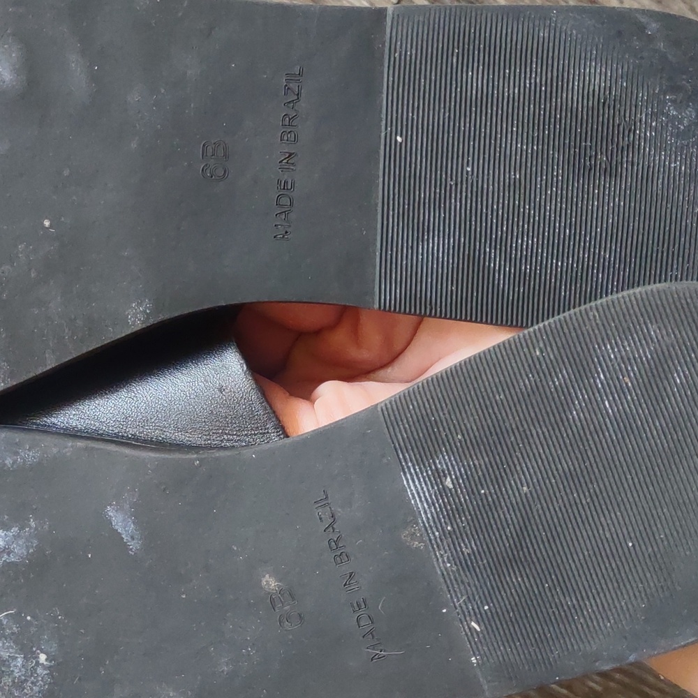 Splendid Leather Slides - Picture 2 of 4